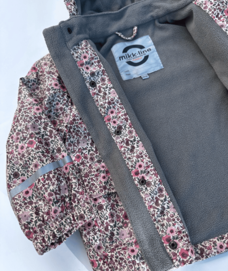 Gefütterte Regenjacke ~ 86/92 ~ mikk-line
