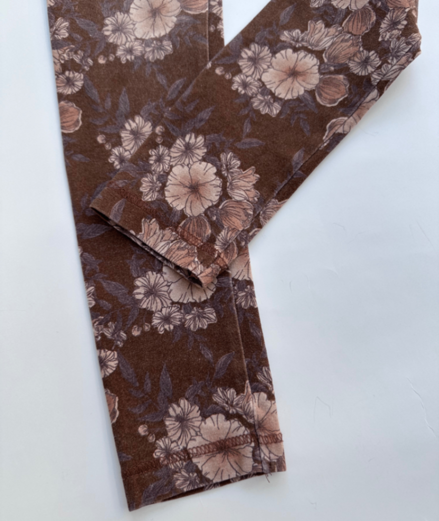 Leggings ~ 110/116 ~ Green Cotton