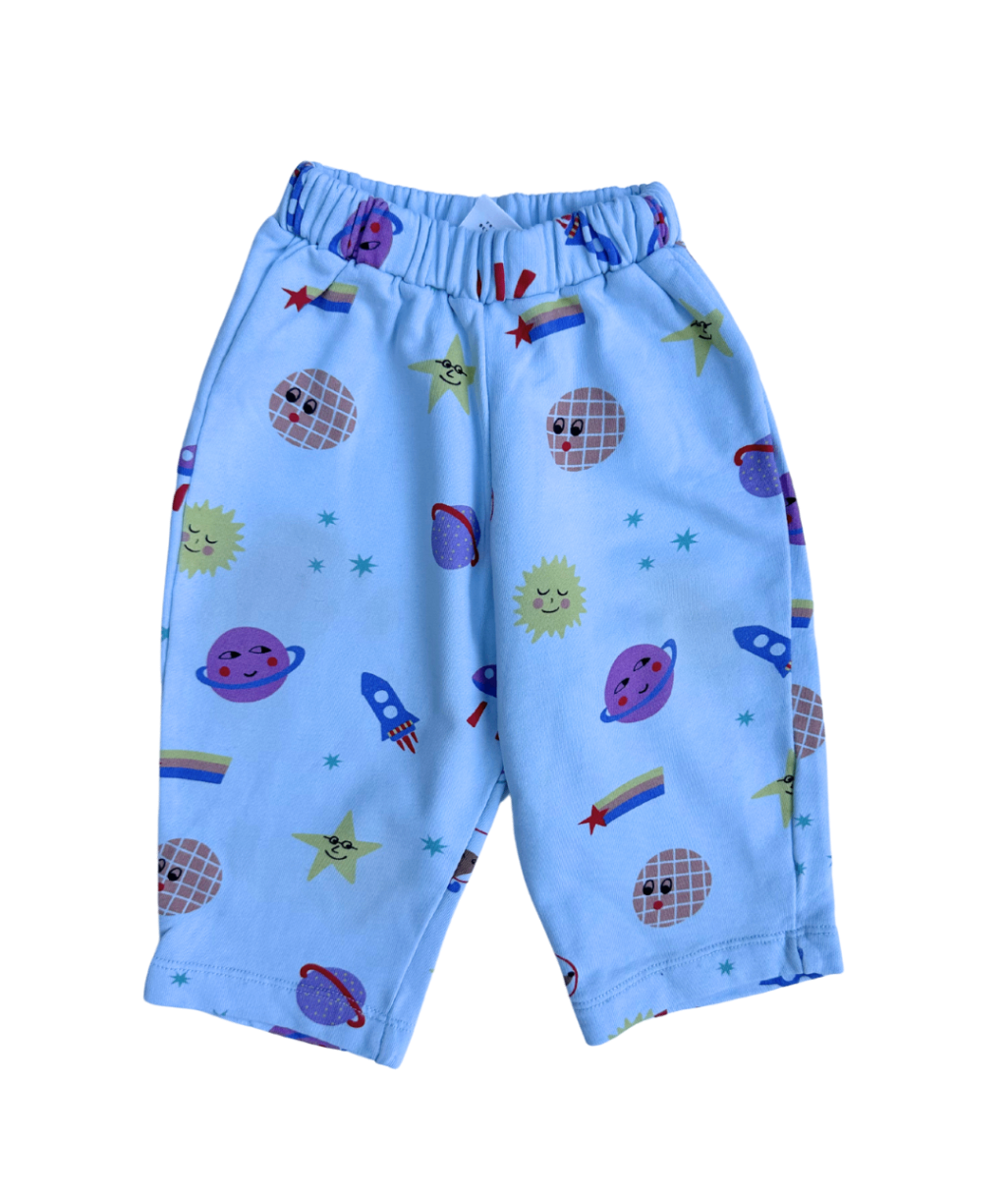 Stoffhose "Weltall" ~ 74/80 ~ Kauf dich Glücklich