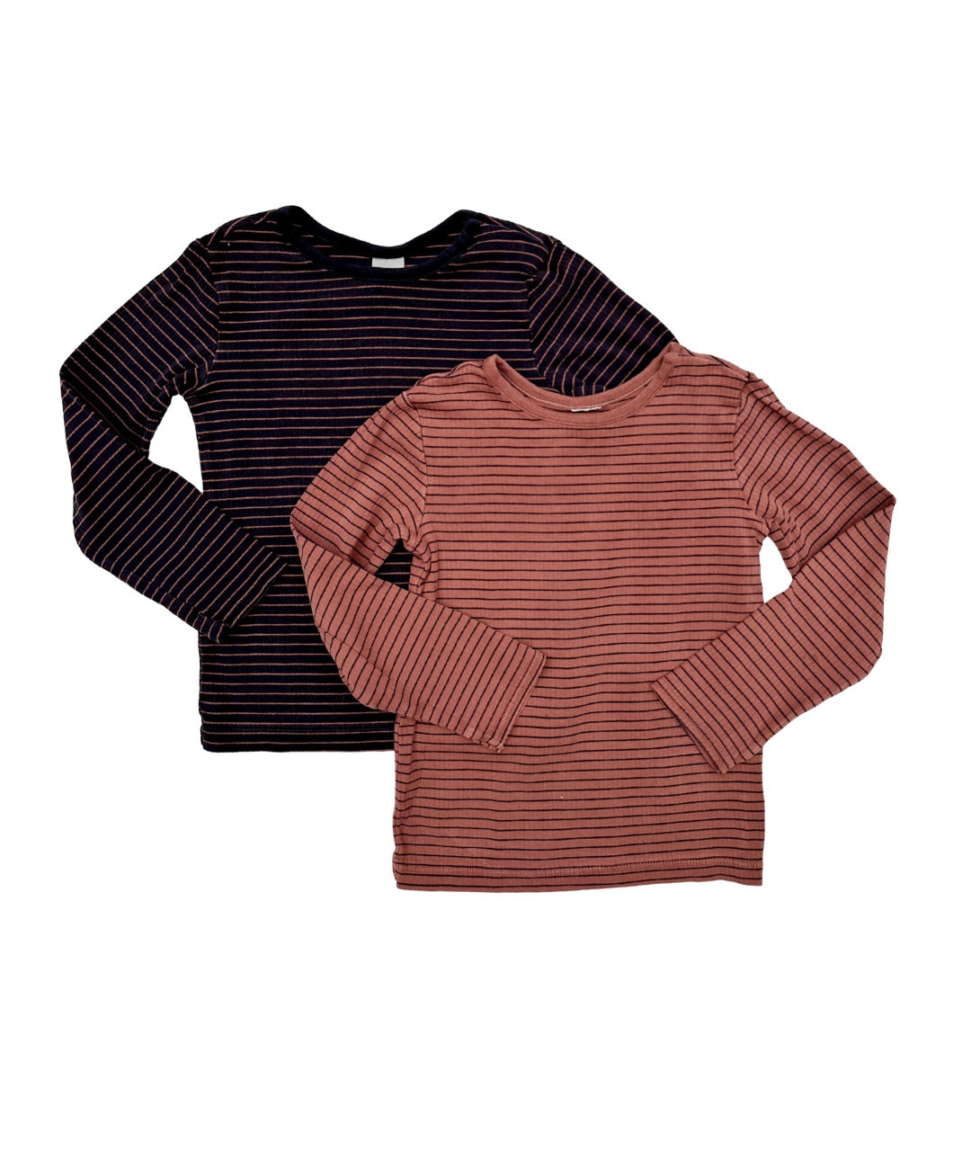 2er Pack Langarmshirts ~ 104/110 ~ H&M