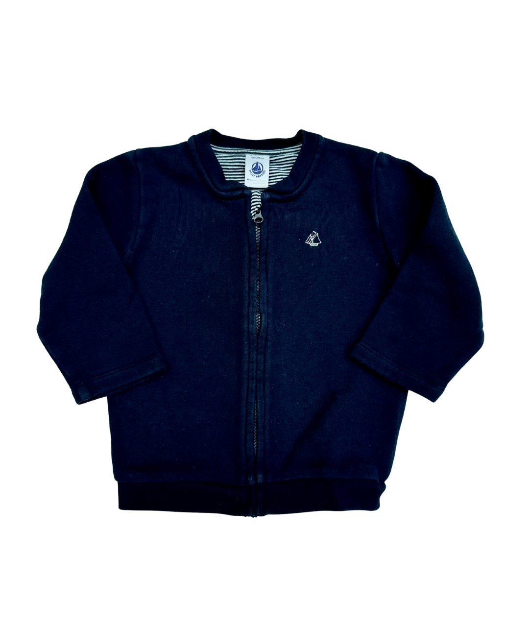 Sweatshirt Jacke ~ 80/86 ~ Petit Bateau
