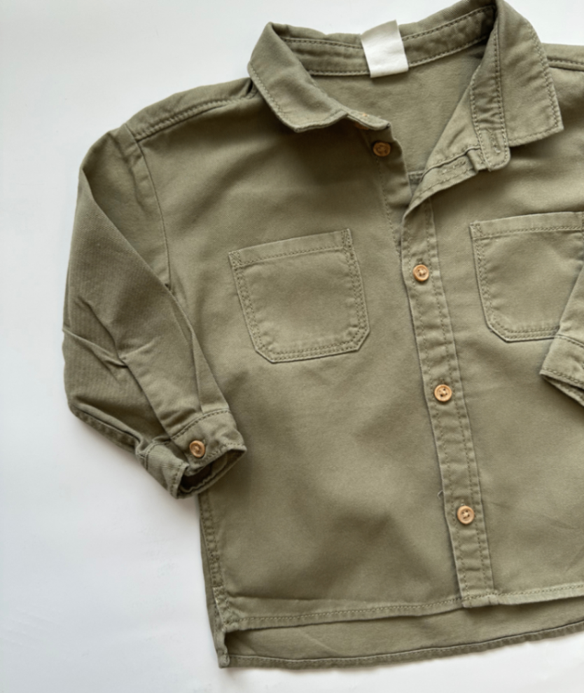 Jeanshemd ~ 80/86 ~ H&M