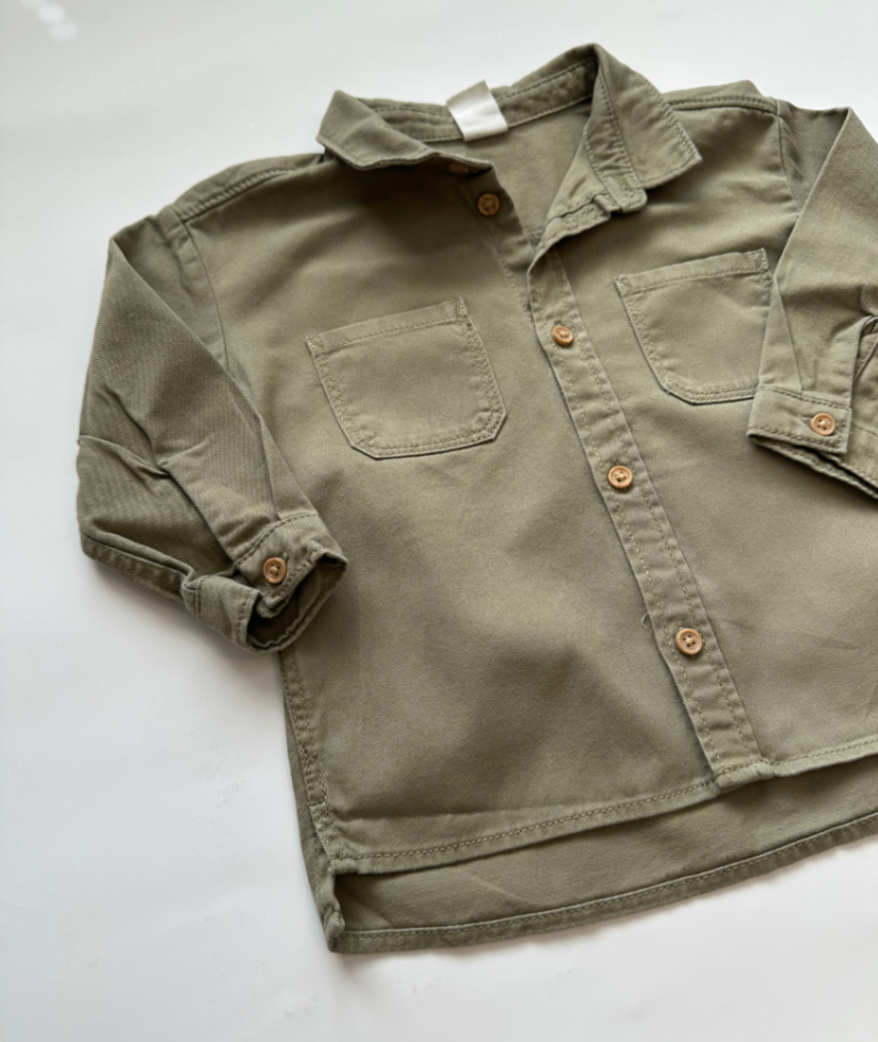 Jeanshemd ~ 80/86 ~ H&M