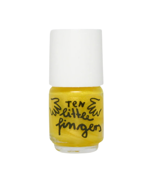 Kindernagellack GLITZERGELB