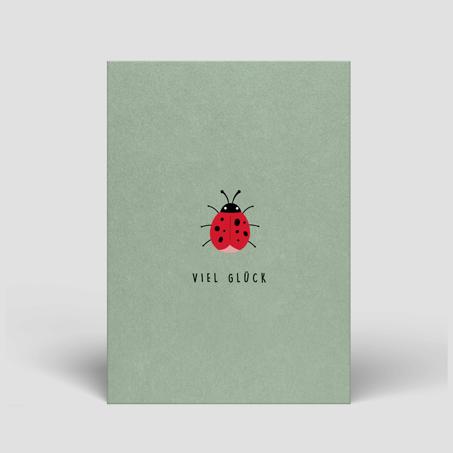 Postkarte - Viel Glück