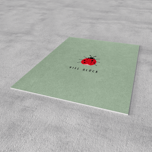 Postkarte - Viel Glück