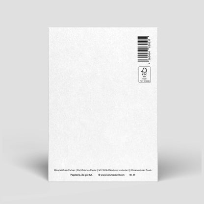 Postkarte - Geburtstag - Kerzen