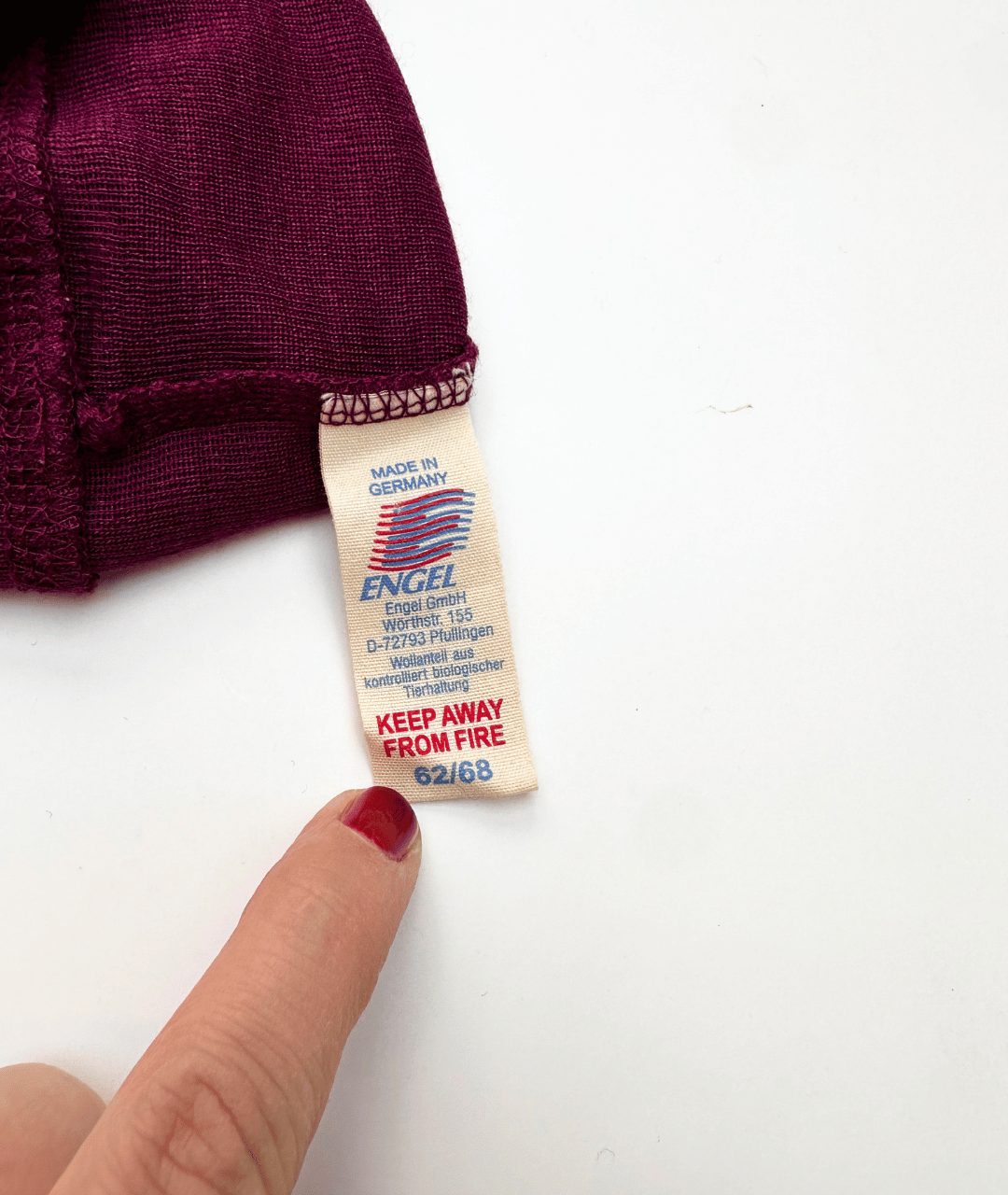 Mütze ~ 62/68 ~ Engel