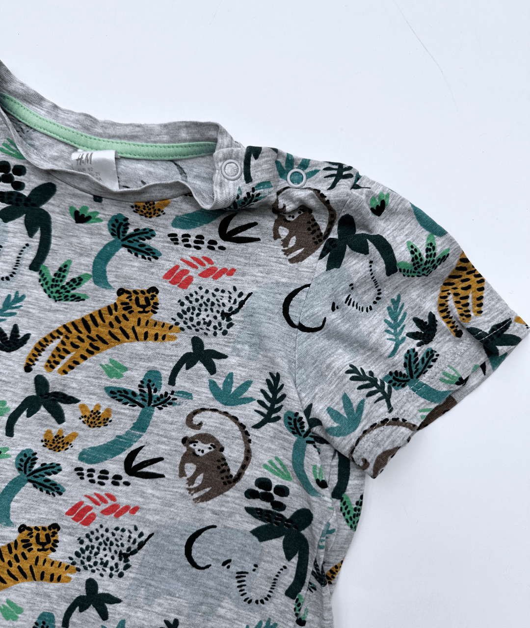 T-Shirt  "Jungle" ~ 92/98 ~ H&M