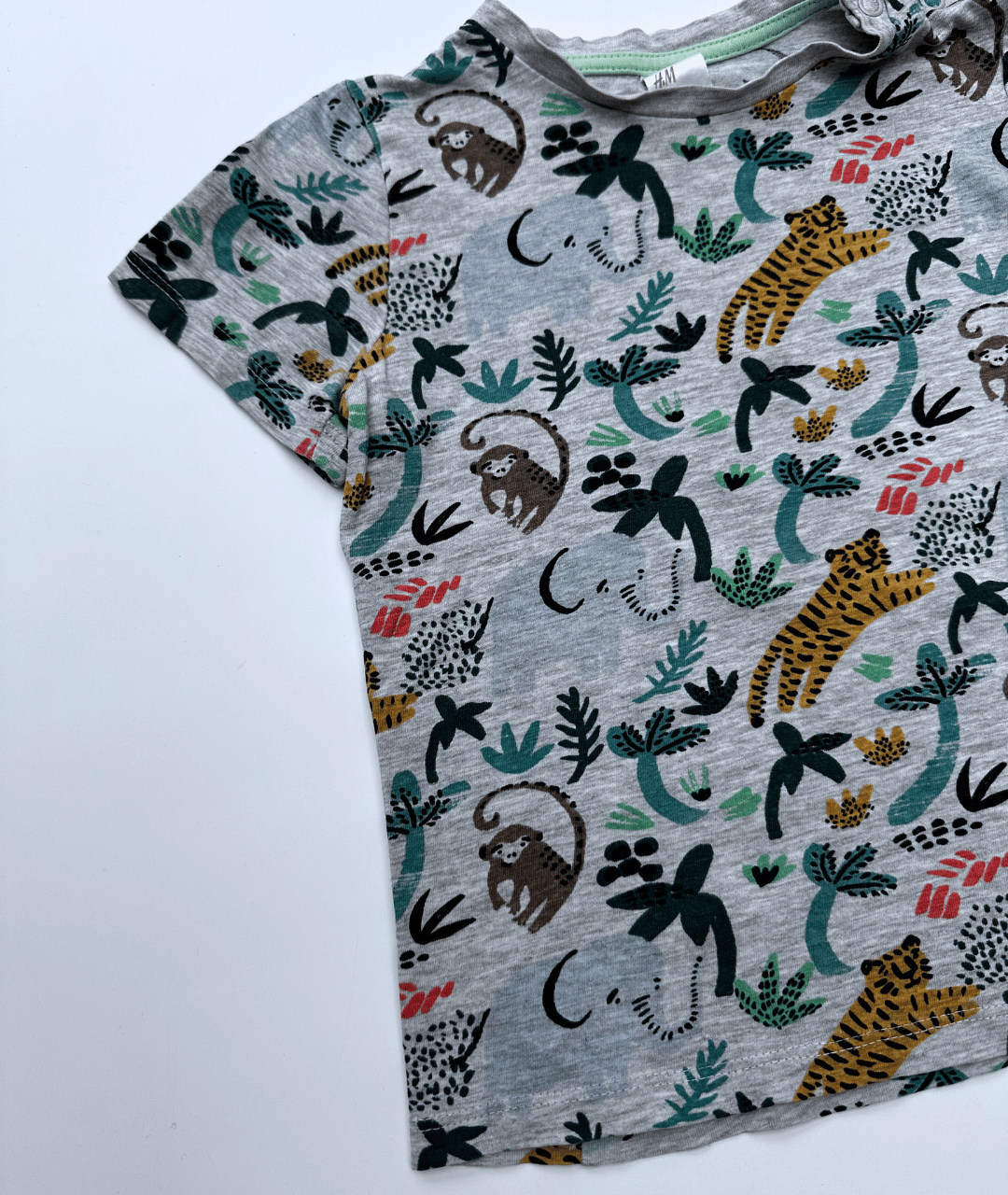 T-Shirt  "Jungle" ~ 92/98 ~ H&M