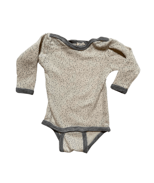 Wolle-Seide Body ~ 56/62 ~ Engel