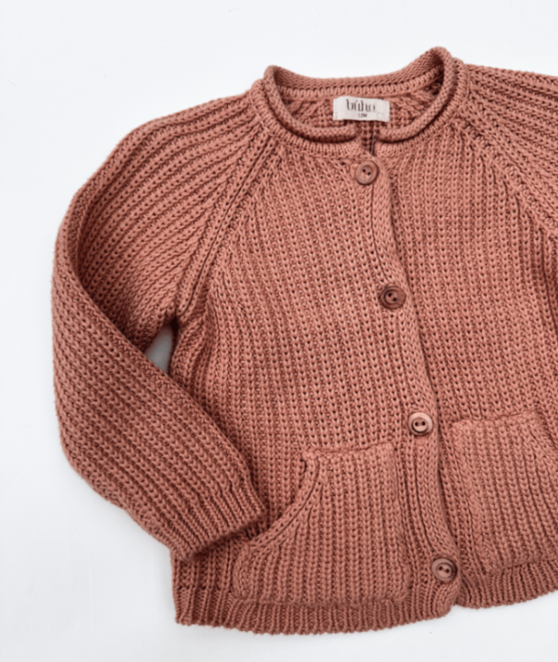 Strickjacke ~ 80/86 ~ Büho