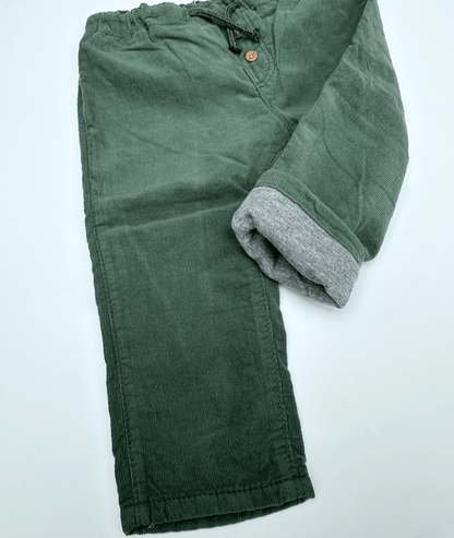 Gefütterte Cordhose ~ 80/86 ~ H&M
