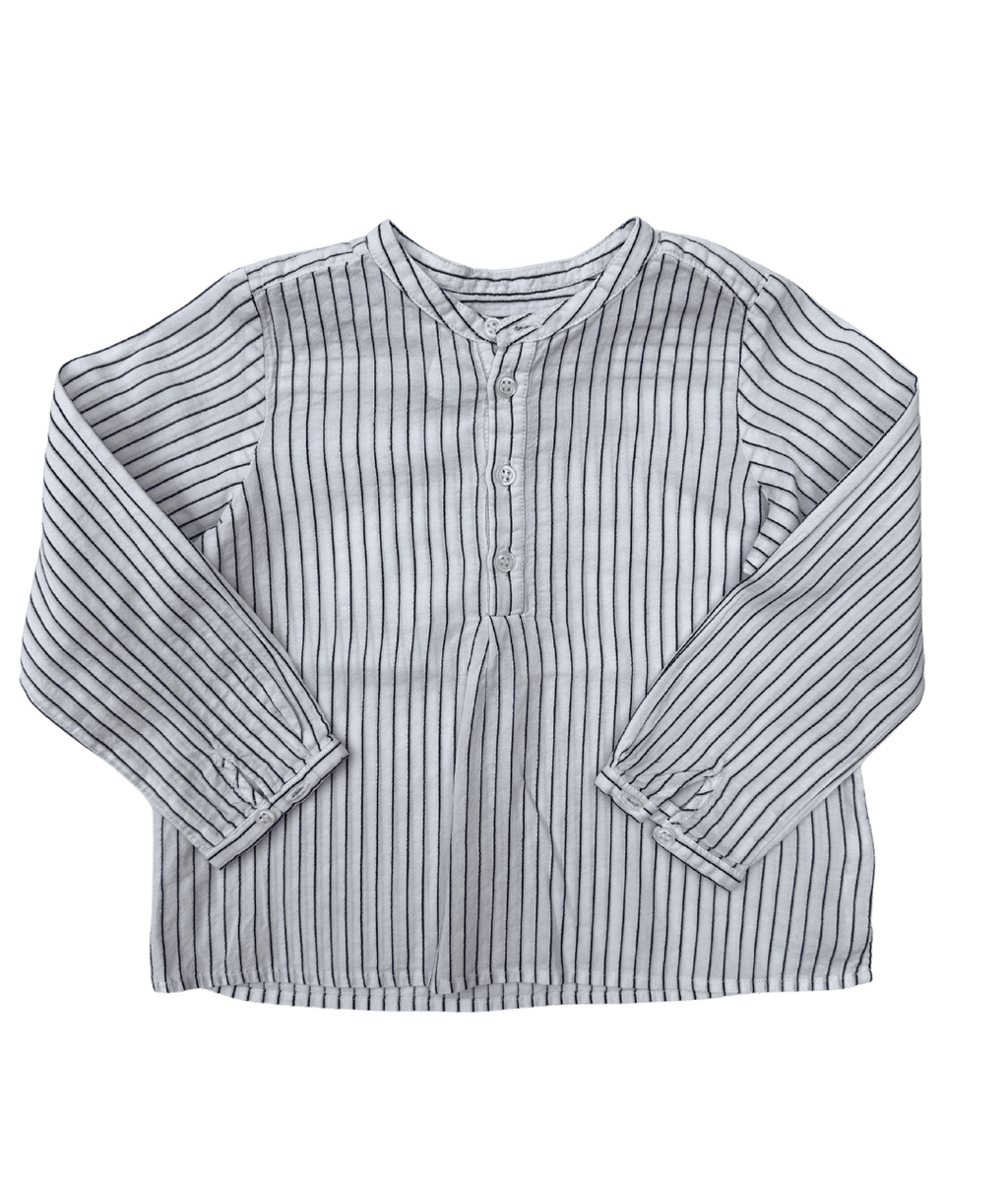 Seersucker Hemd ~ 92/98 ~ Bonpoint