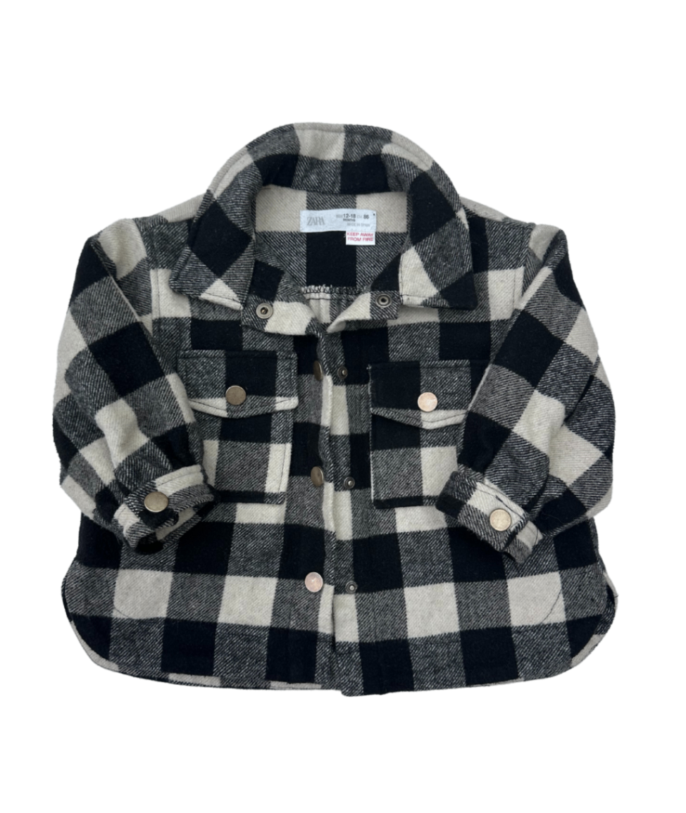 Flanelljacke ~ 80/86 ~ Zara