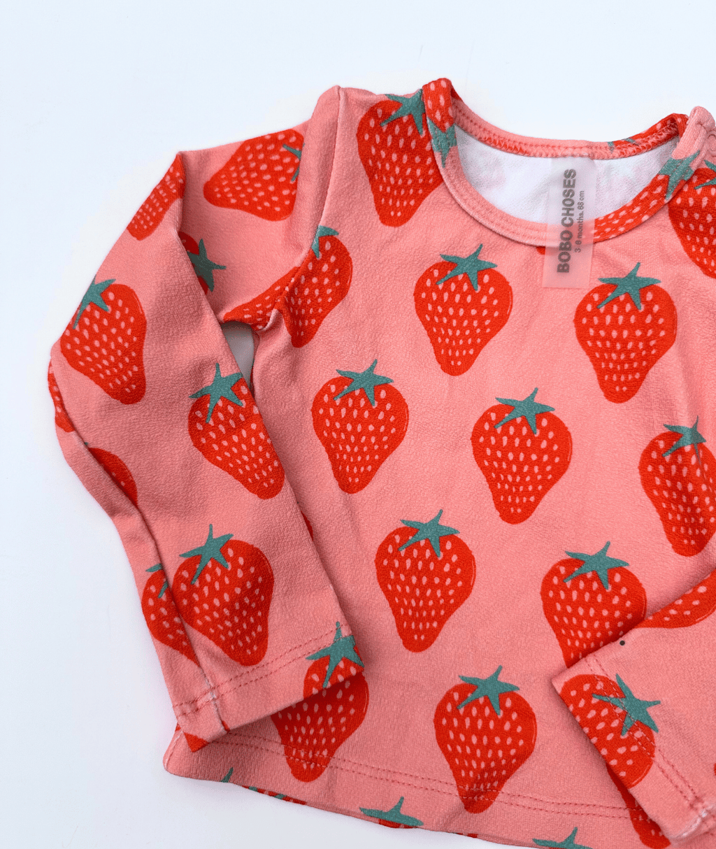 UV-Shirt "Erdbeere" ~ 50/56 ~ Bobo Choses