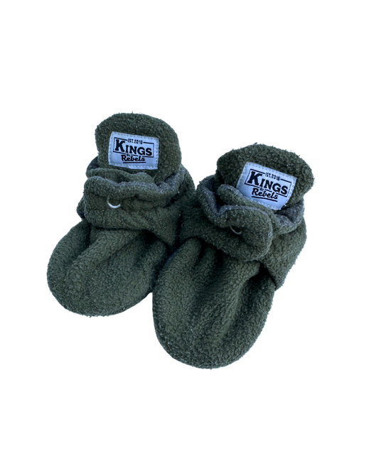 Baby Booties ~ 12 M ~ Kings & Rebels