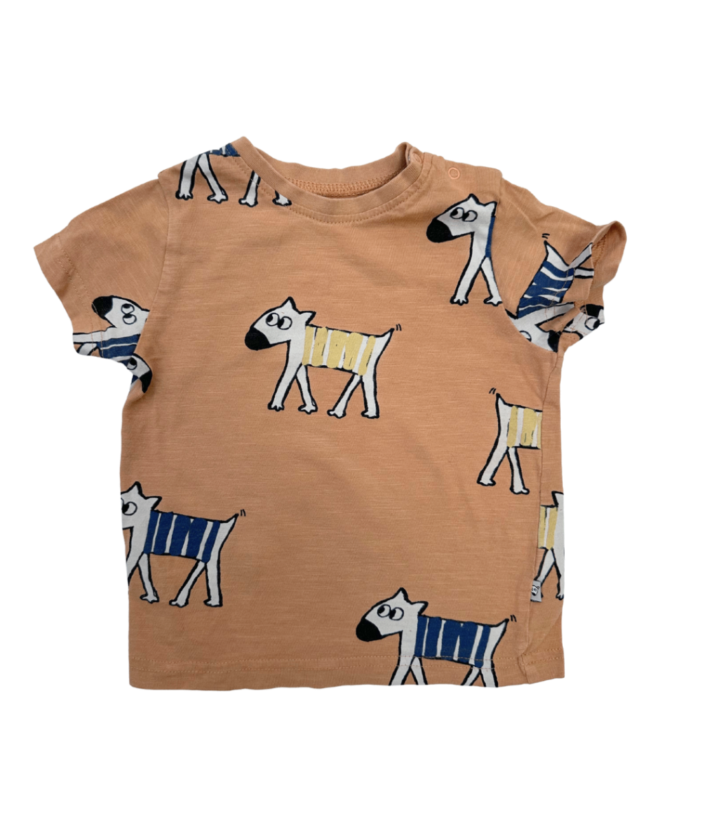 T-Shirt "Hunde" ~ 80/86 ~ Hema