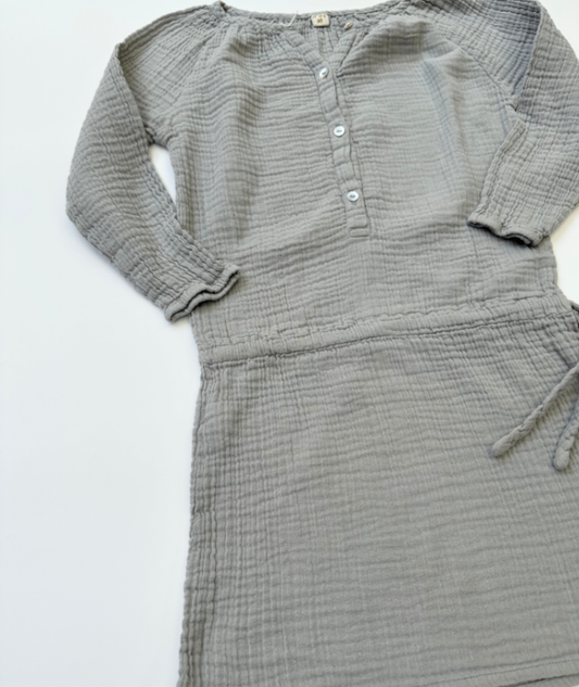 Musselin Kleid ~ 134/140 ~ Nummero74
