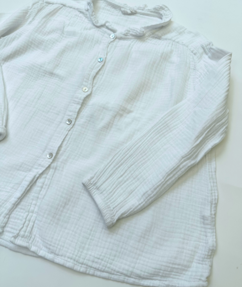 Musselin-Bluse ~ 134/140 ~ Leevje