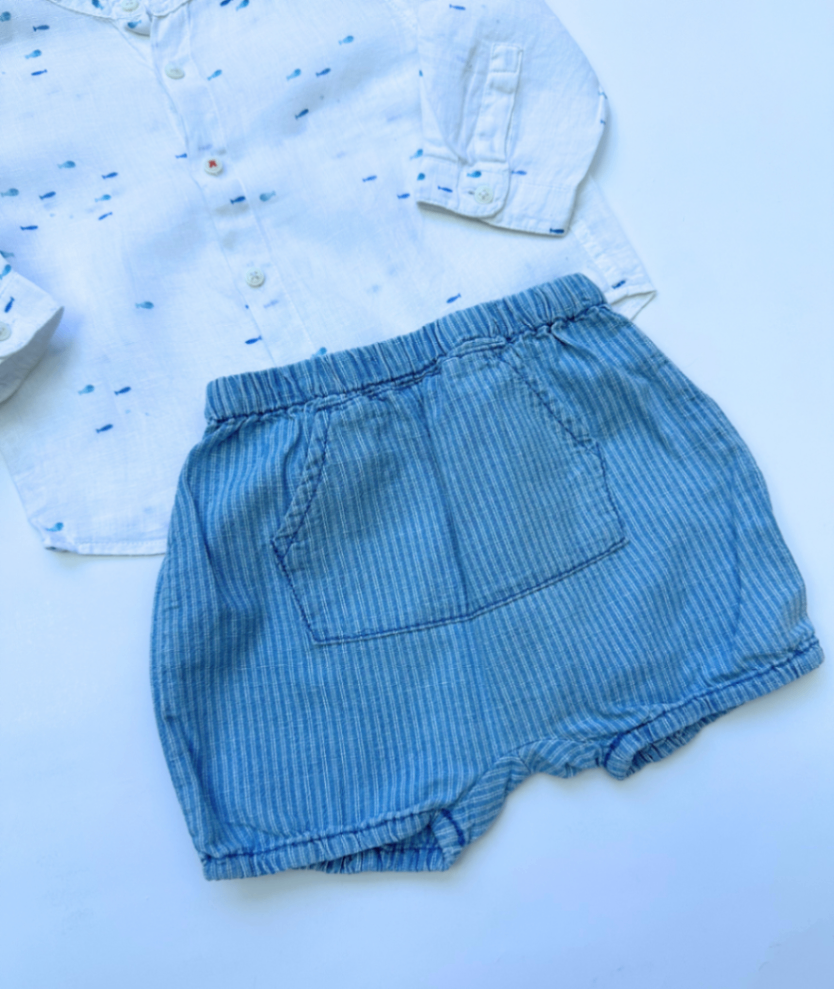 Leinen Set ~ 62/68 ~ Zara