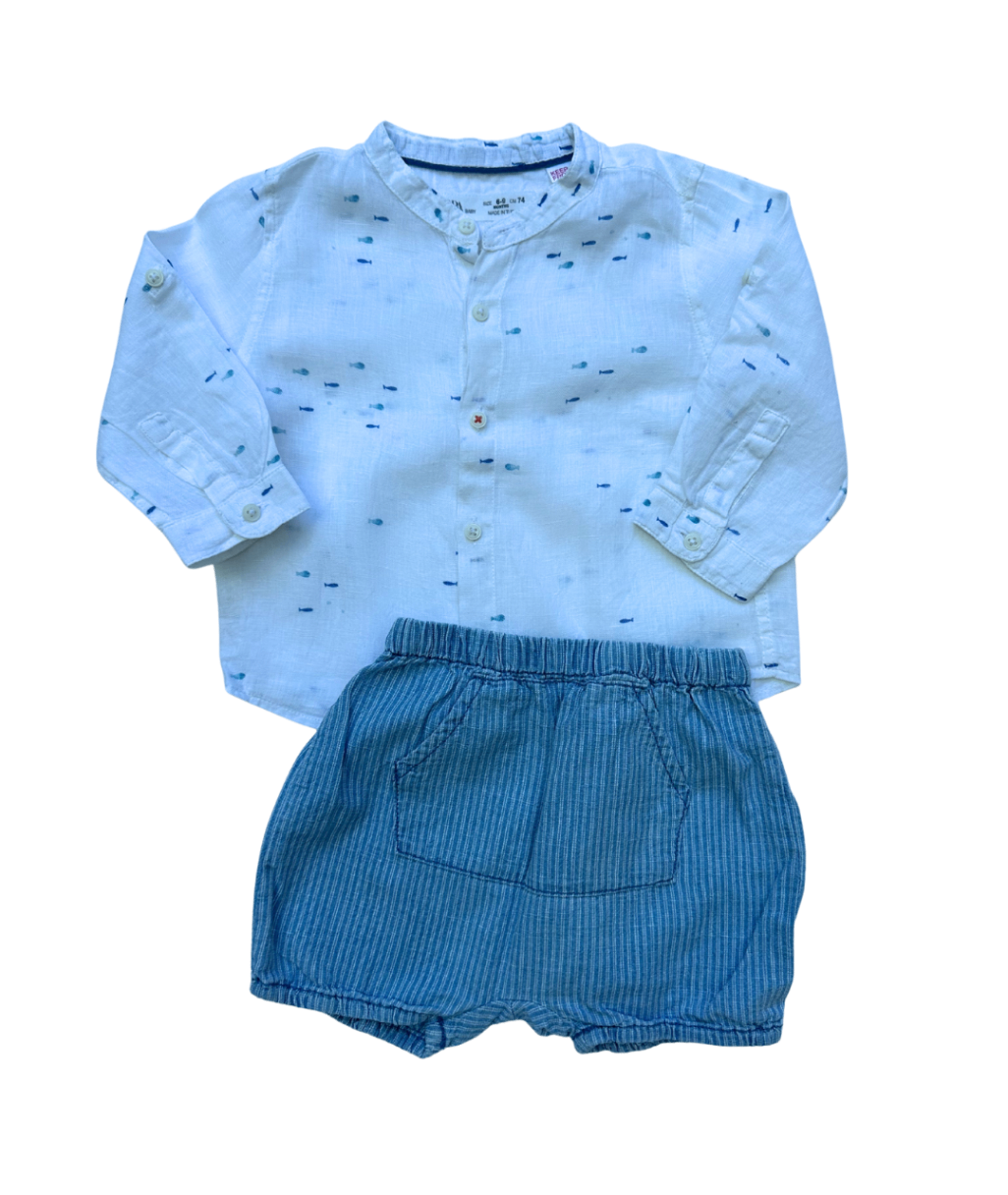 Leinen Set ~ 62/68 ~ Zara