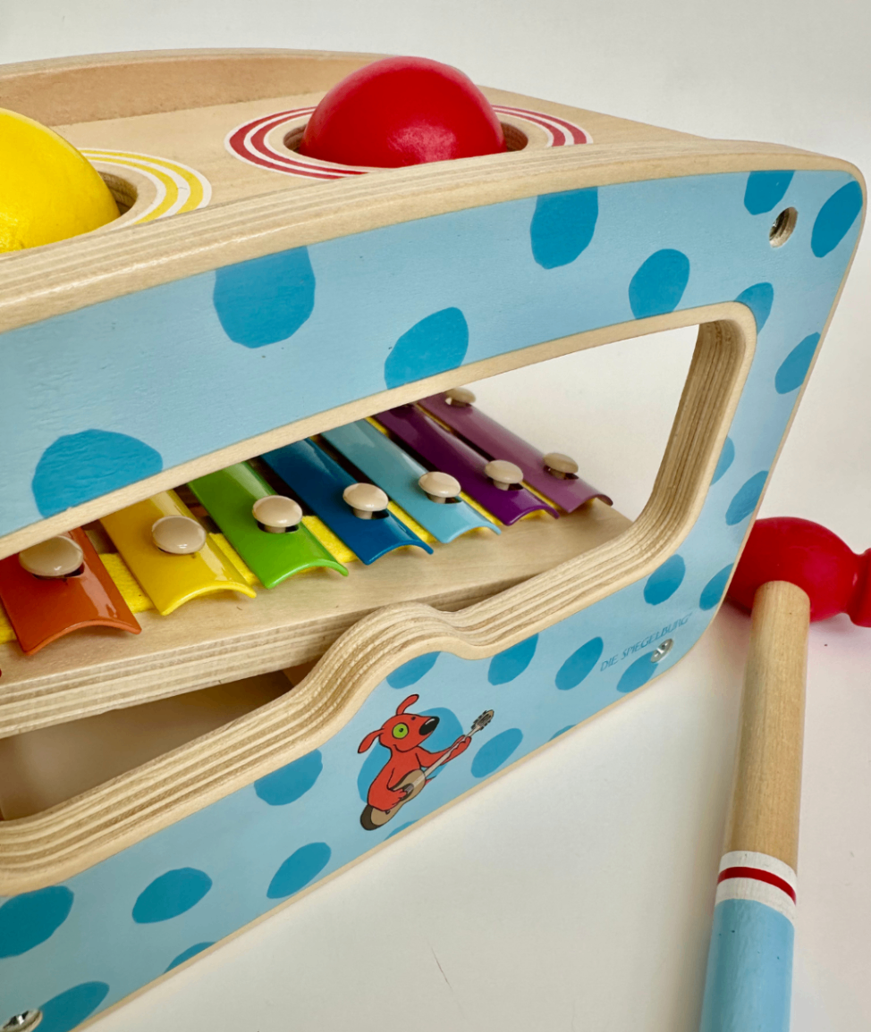 Klopfbank mit Glockenspiel ~ OS ~ Die Spiegelburg
