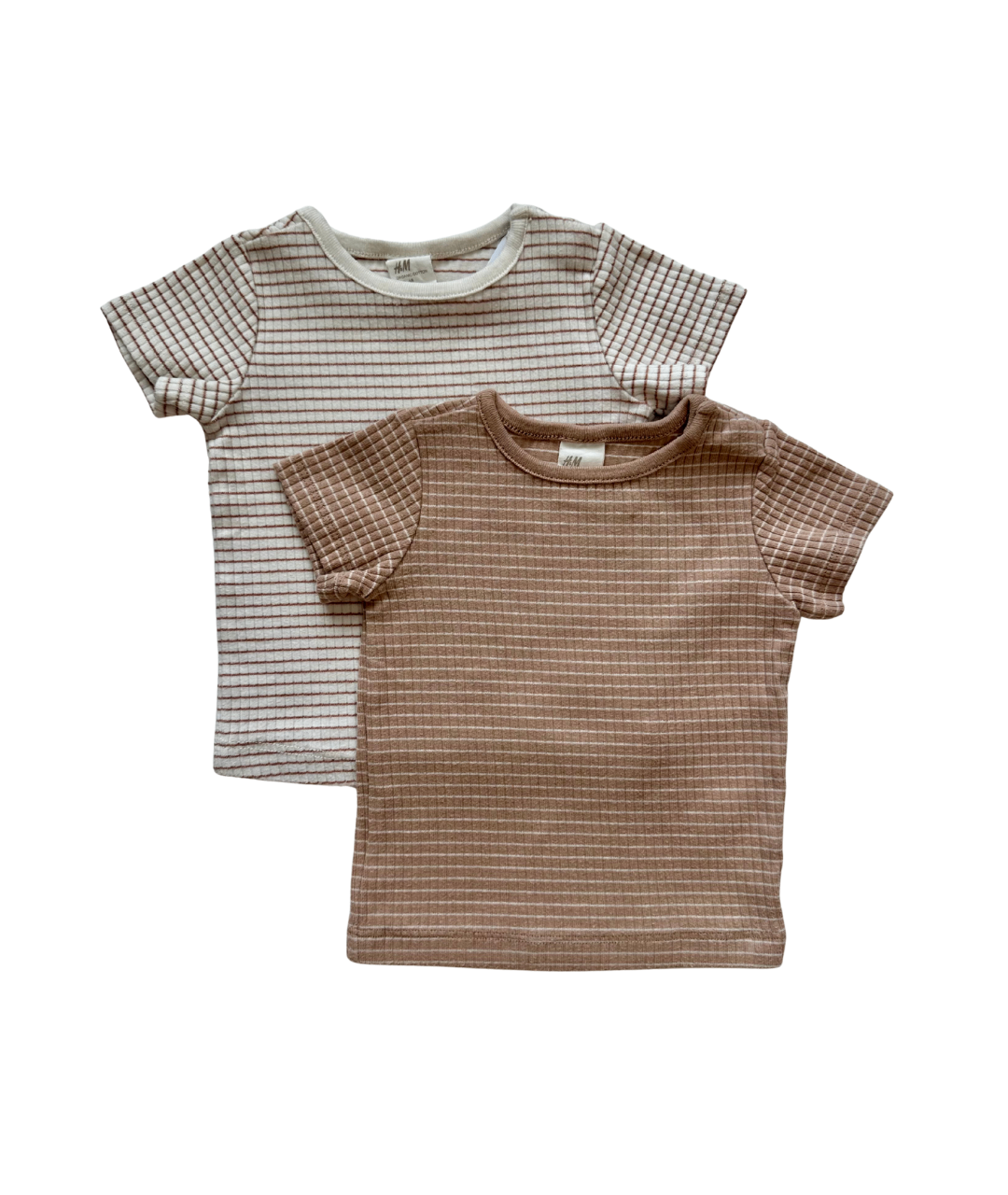 2er Pack T-Shirts ~ 62/68 ~ H&M