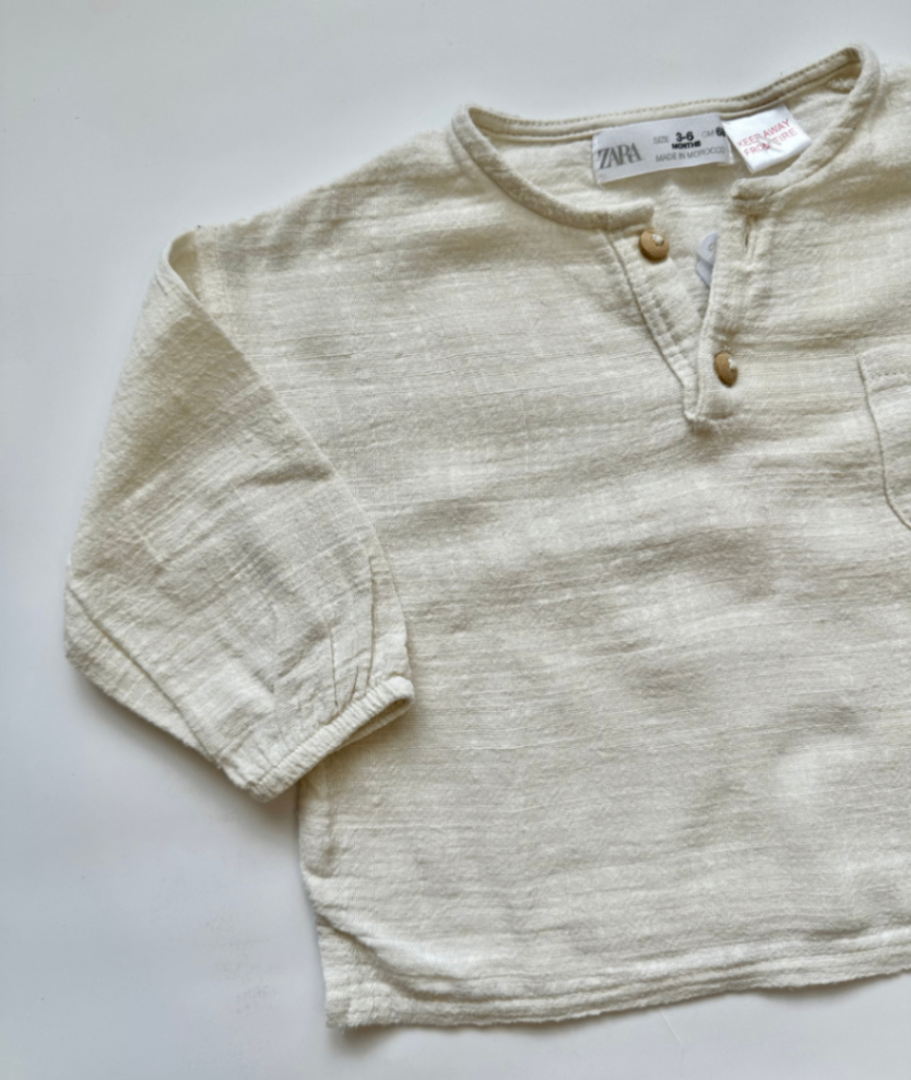 Langarmshirt ~ 62/68 ~ Zara