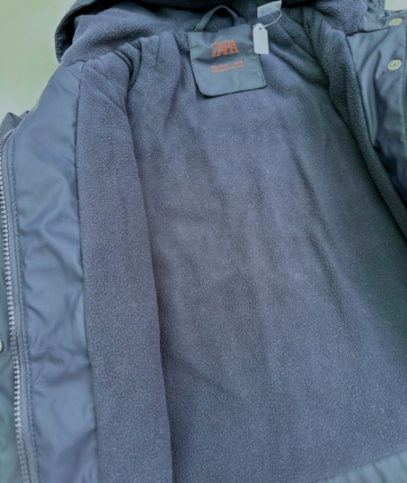 Gefütterte Regenjacke ~ 92/98 ~ Zara