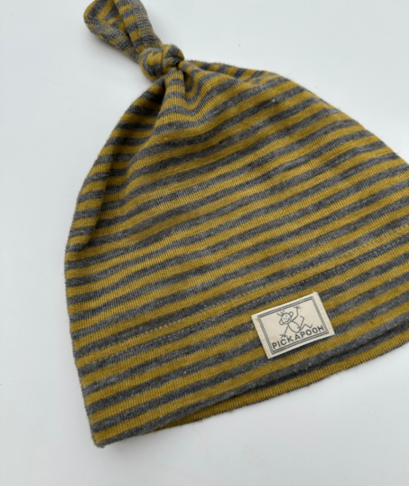 Wolle/Seide Mütze ~ 74/80 ~ Pickapooh