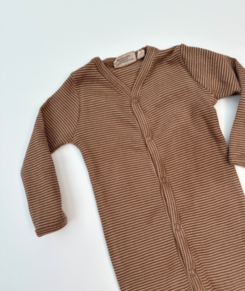 Strampler / Pyjama ~ 62/68 ~ Wheat