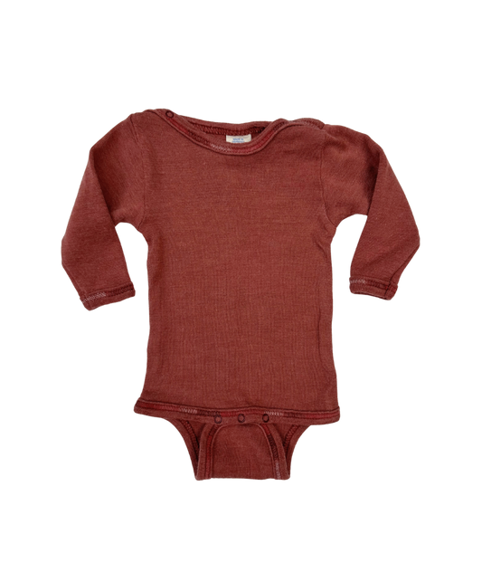 Wolle/Seide Body ~ 50/56 ~ Engel