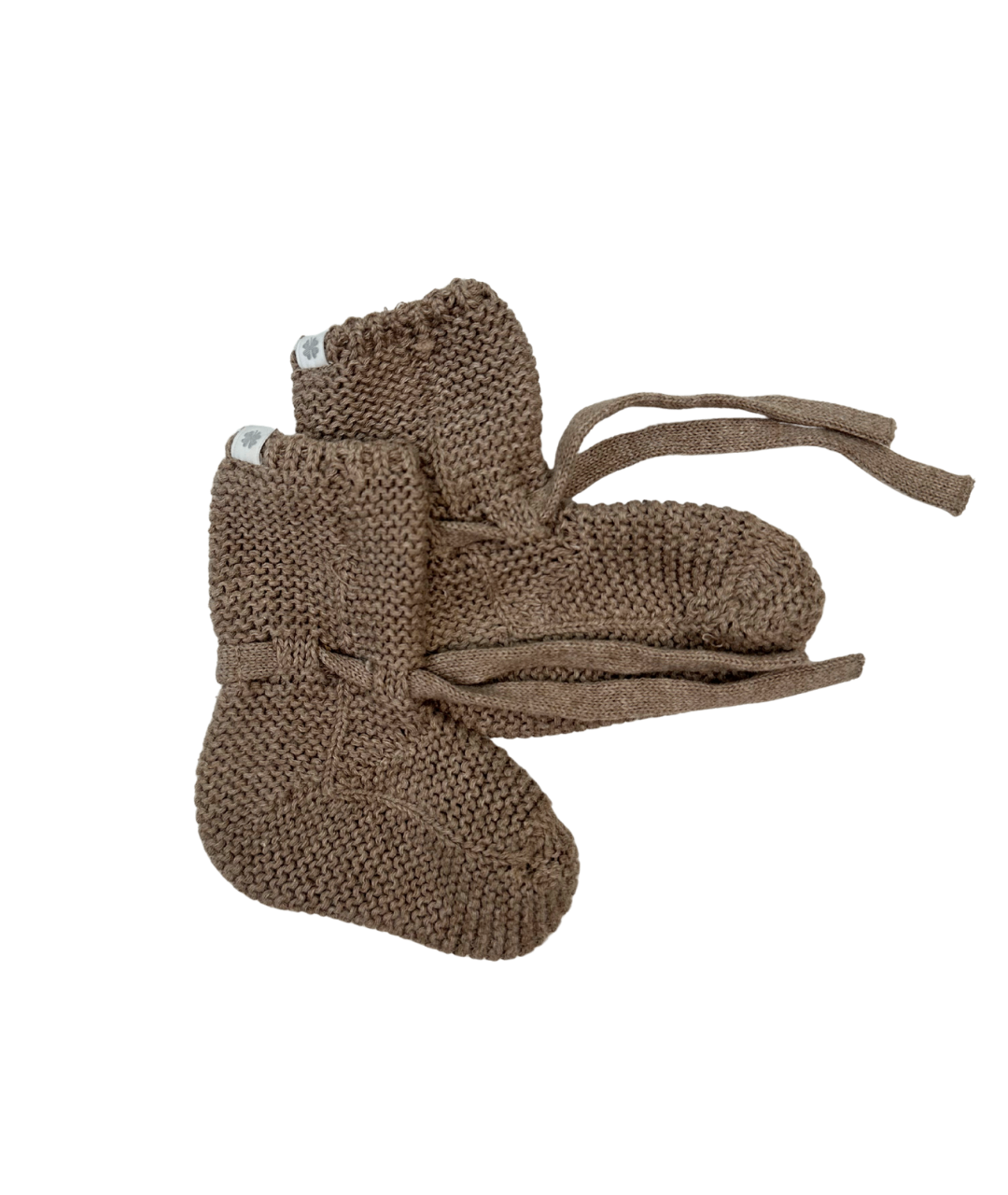 Gestrickte Babyschuhe ~ 50/56 