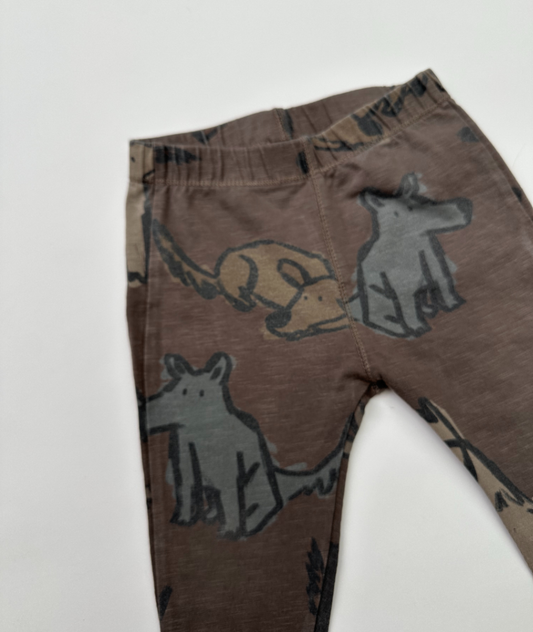 Leggings "Hund" ~ 80/86 ~ Zara