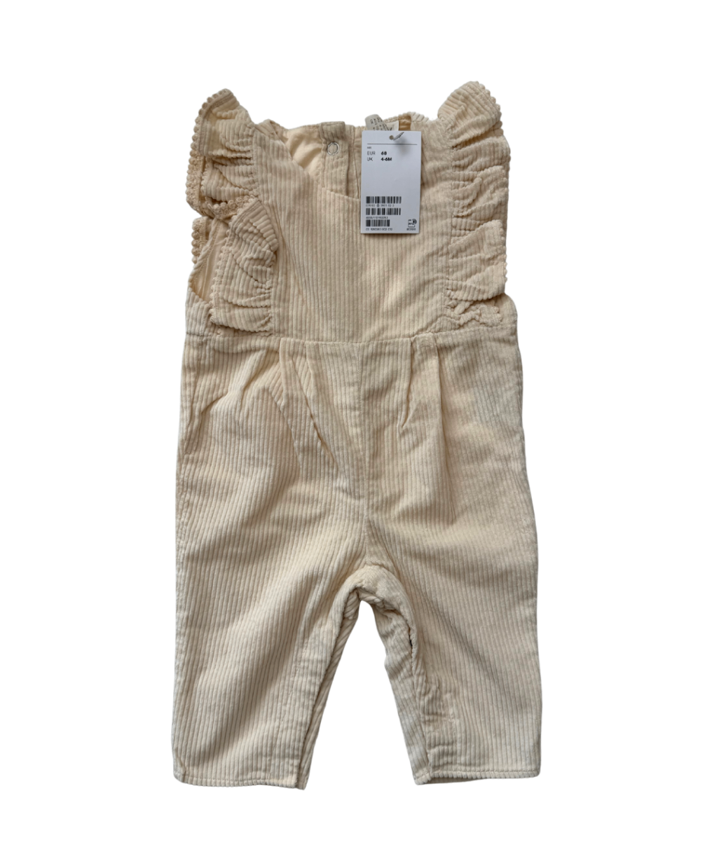 Latzhose aus Cord ~ 62/68 ~ H&M