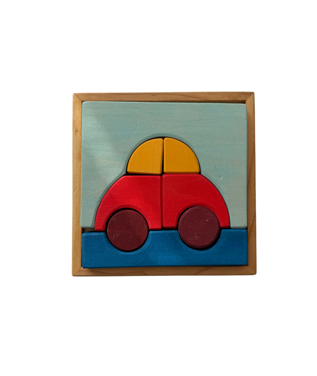 Holz Puzzle "Auto" ~ Grimm's