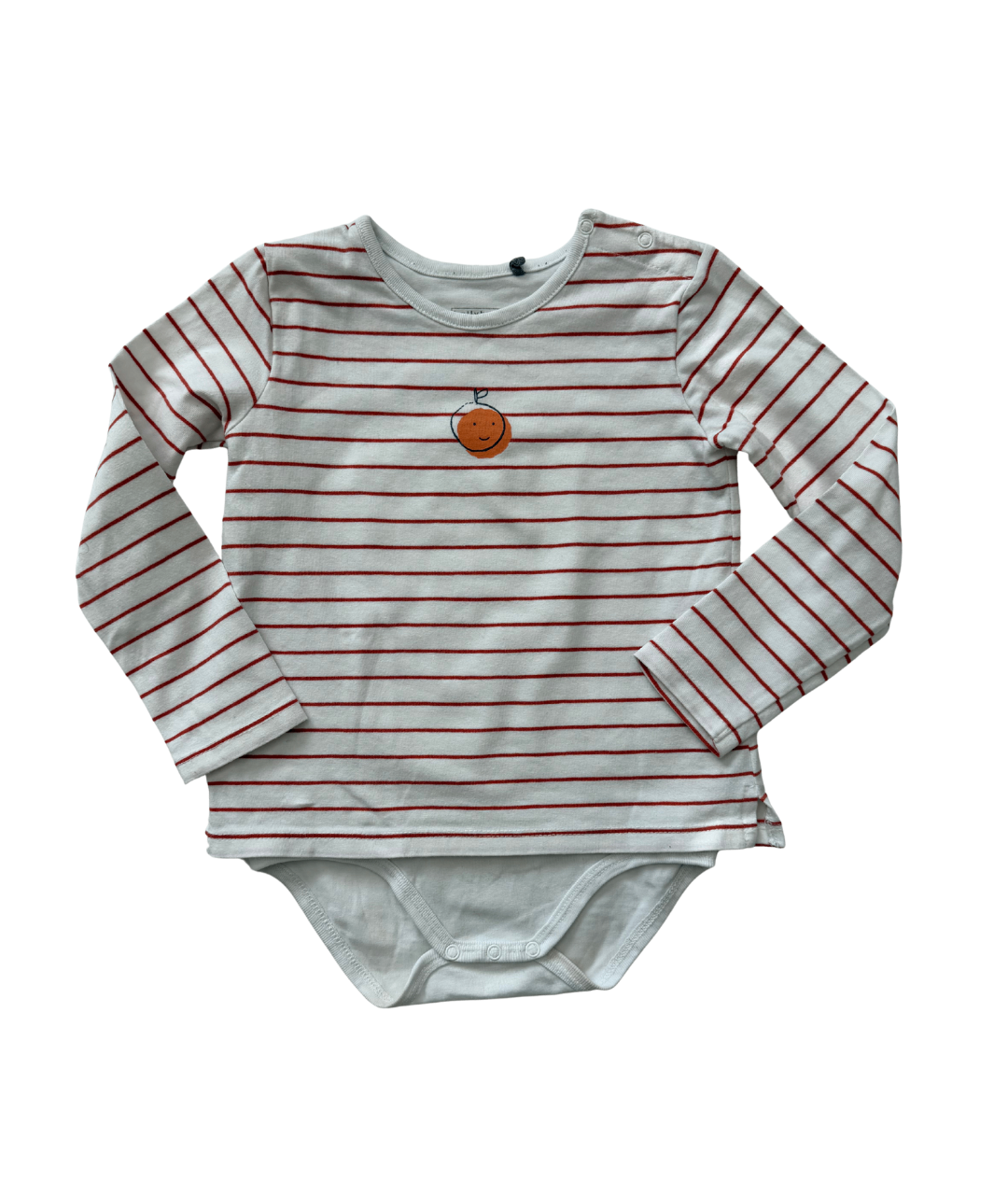 Langarmshirt mit Body ~ 92/98 ~ bellybutton