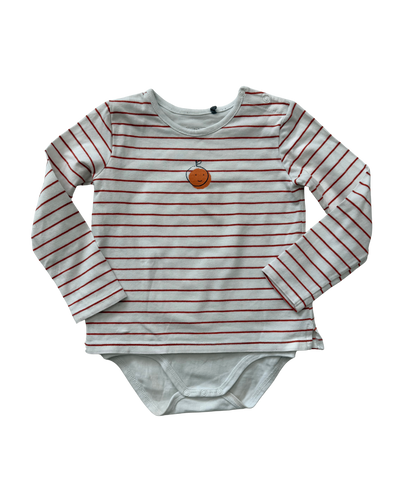 Langarmshirt mit Body ~ 92/98 ~ bellybutton