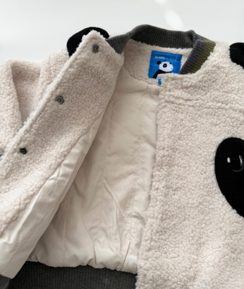 Jacke "Panda" ~ 104/110 ~ M. latin