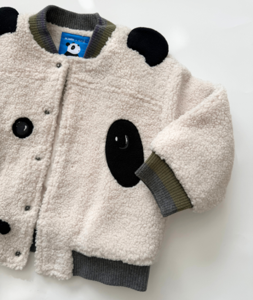 Jacke "Panda" ~ 104/110 ~ M. latin