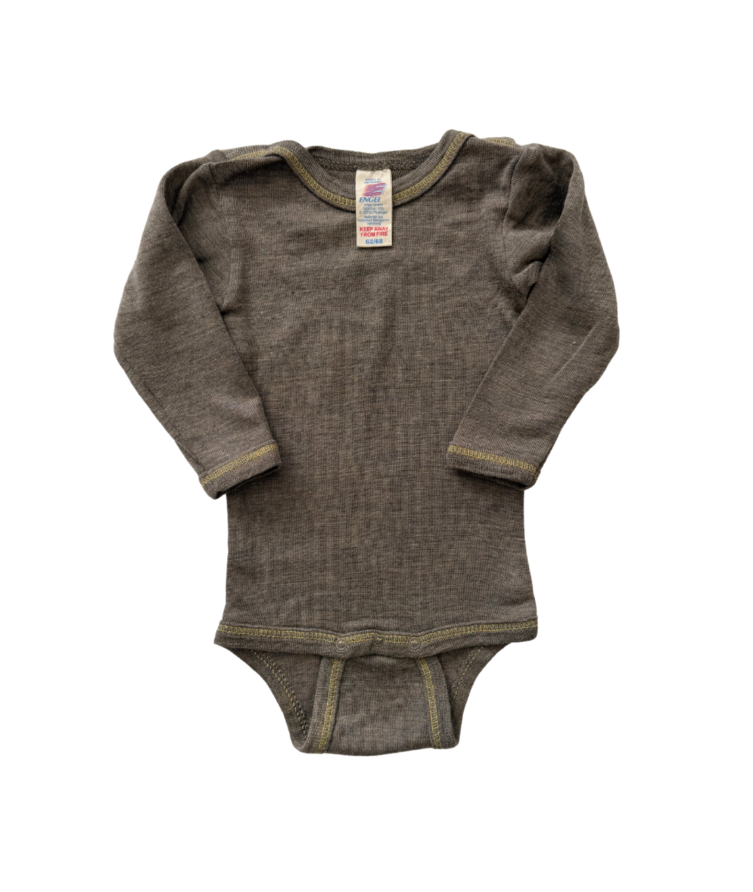 Wolle/Seide Body ~ 62/68 ~ Engel