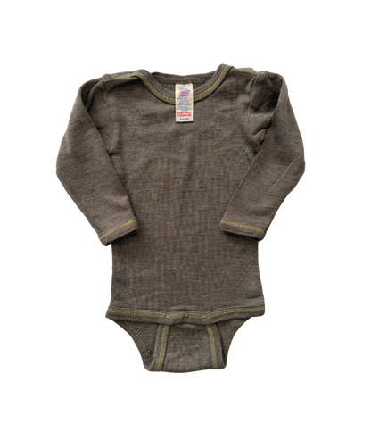 Wolle/Seide Body ~ 62/68 ~ Engel