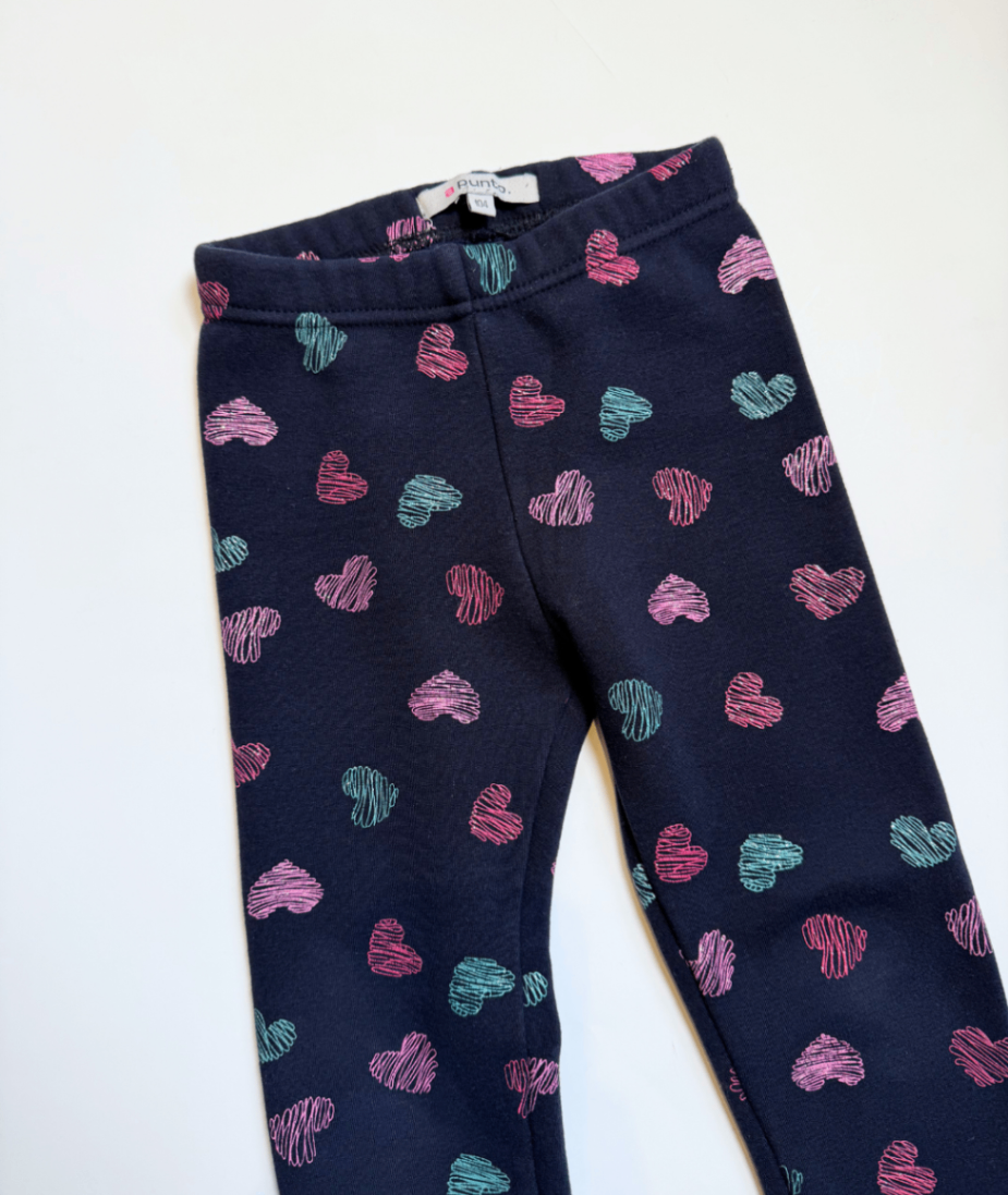 Gefütterte Leggings ~ 104/110 ~ punto