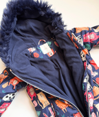 Schneeanzug "Tiere" ~ 98/104 ~ Next