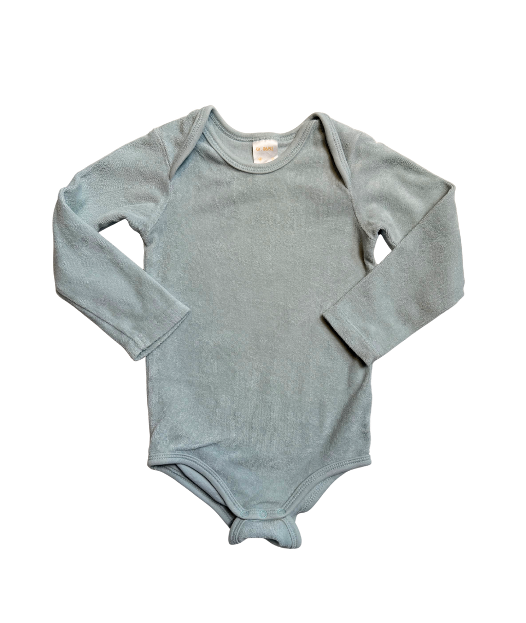 Langarmbody aus Frottee ~ 86/92 ~ Pusblu