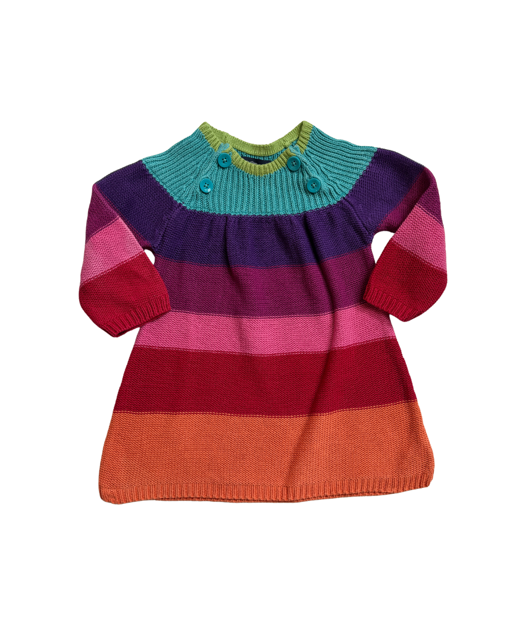 Strickkleid "Regebogen" ~ 74/80 ~ Gap