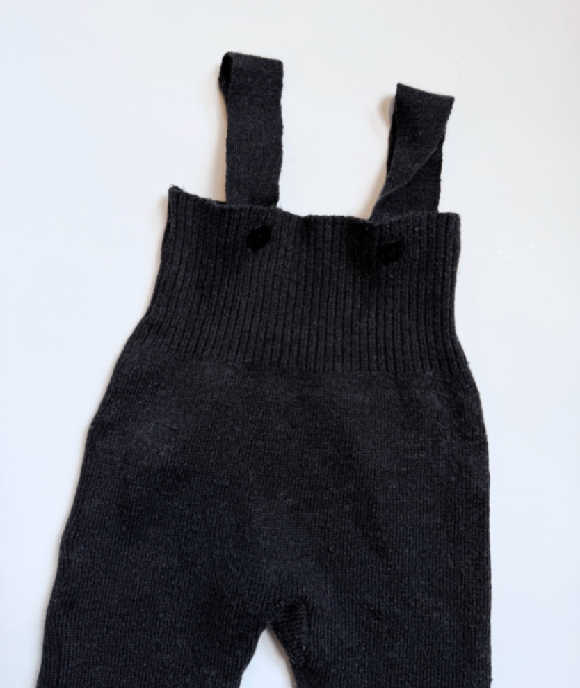 Strick-Trägerhose ~ 80/86 ~ Disana