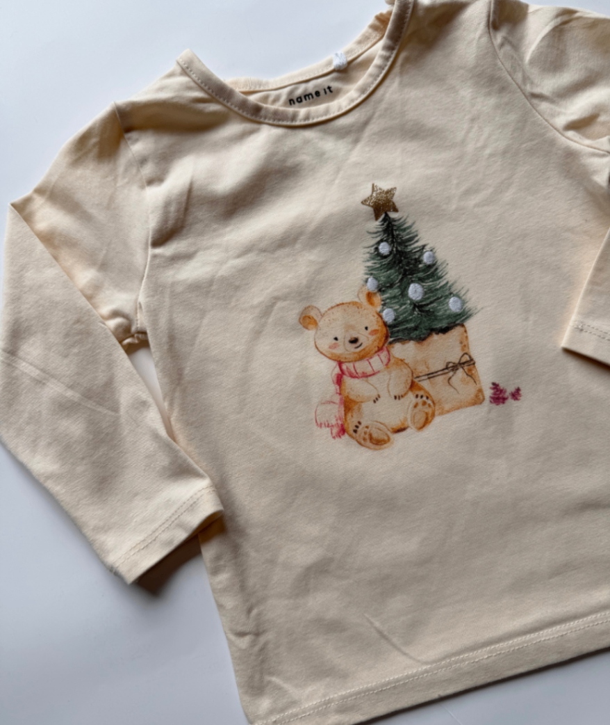 Langarmshirt "Weihnachten" ~ 74/80 ~ name it