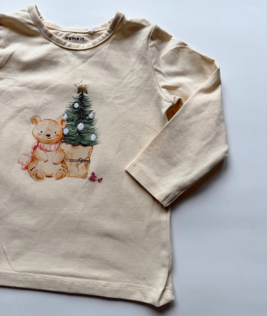 Langarmshirt "Weihnachten" ~ 74/80 ~ name it
